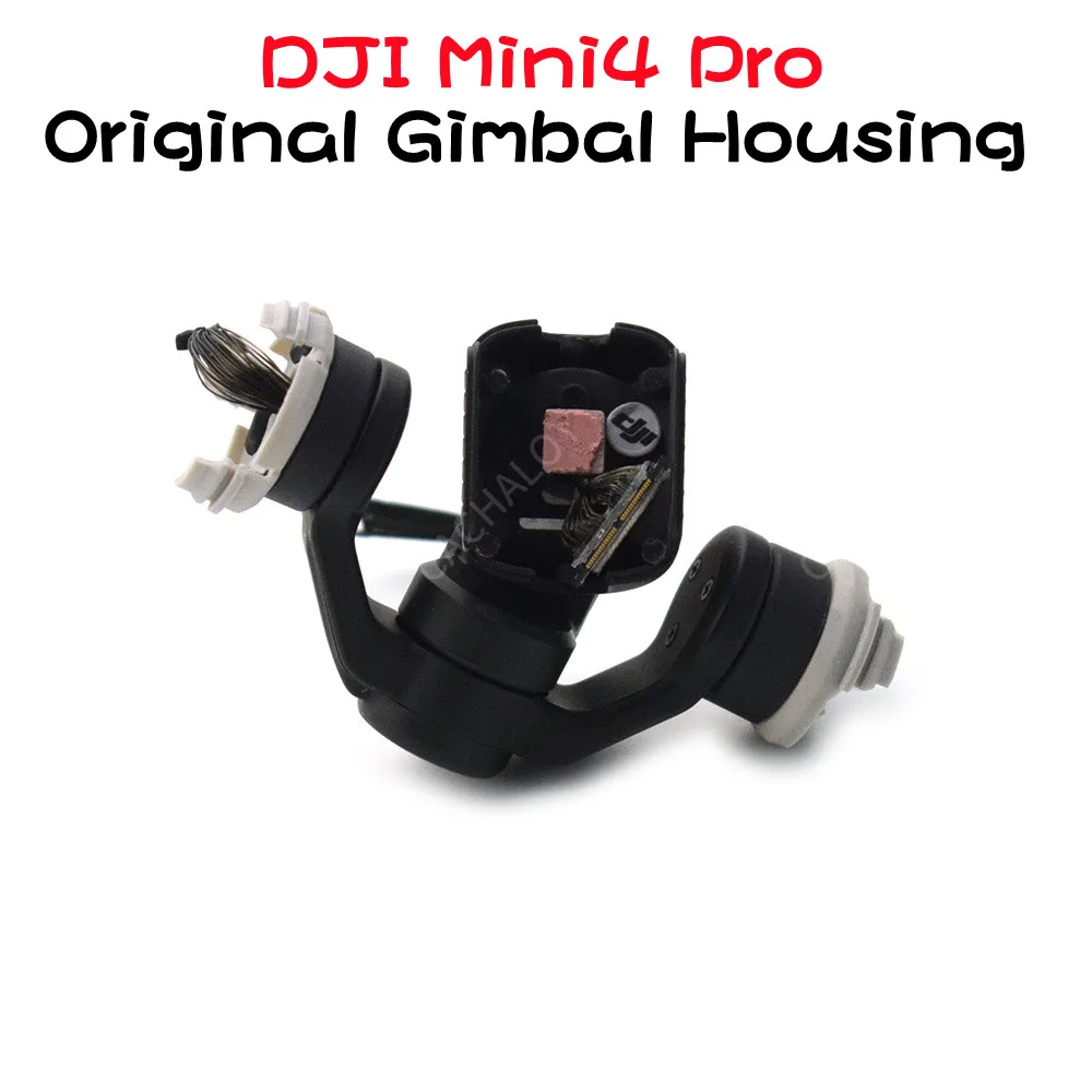 Empty Gimbal for DJI Mini 4 Pro Gimbal Camera Part Yaw Roll Arm with Motor PTZ Cable Genuine Gimal Shell (Need Calibration) side Rubber not included